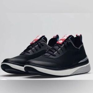 Bala Nursing Black Sneakers Sleek Knit Design